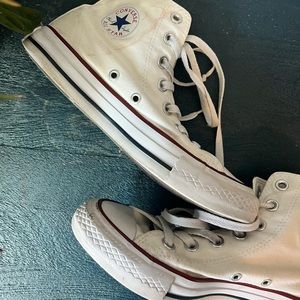 White High Top Converses